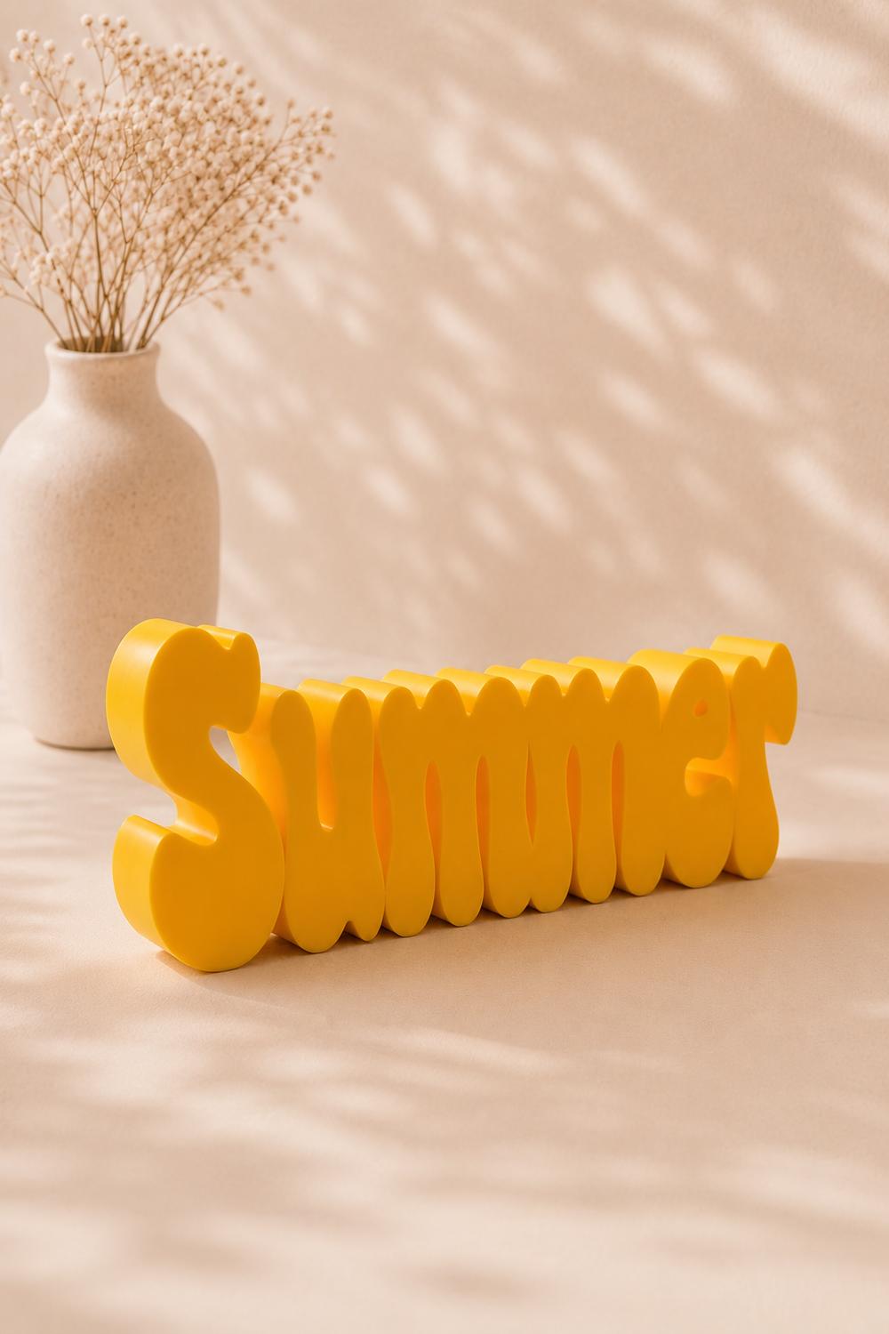 Schriftzug "Summer"