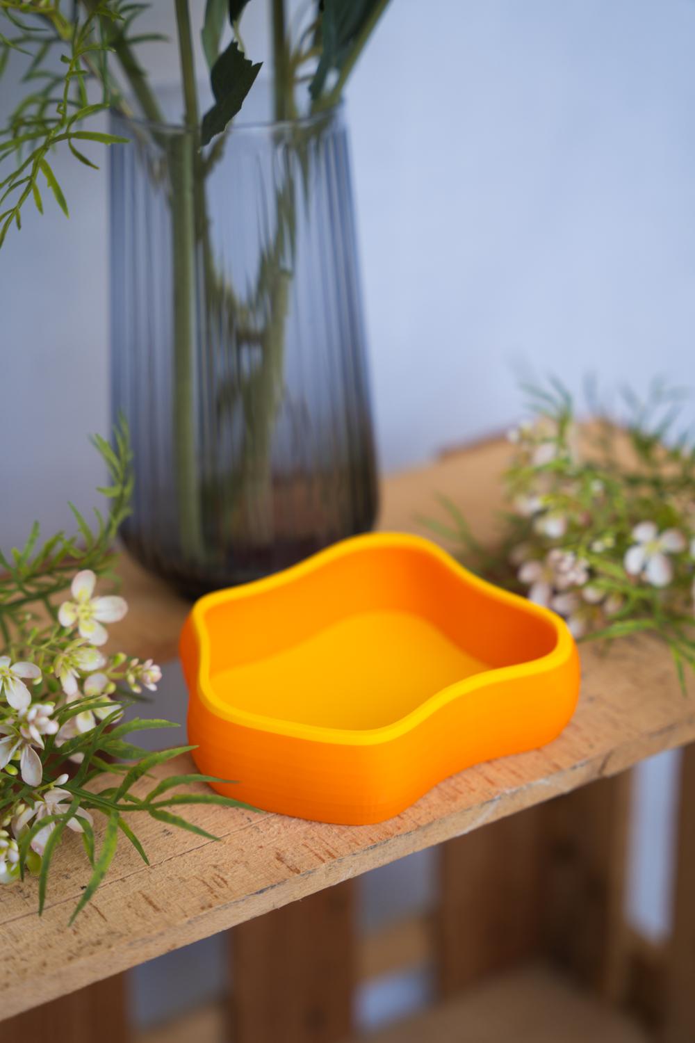 Schale mittel_bubble_orange