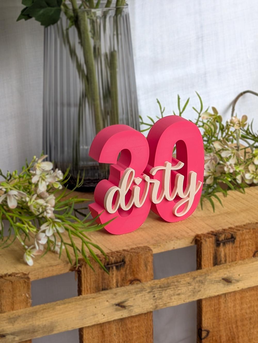 Schriftzug_Dirty thirty
