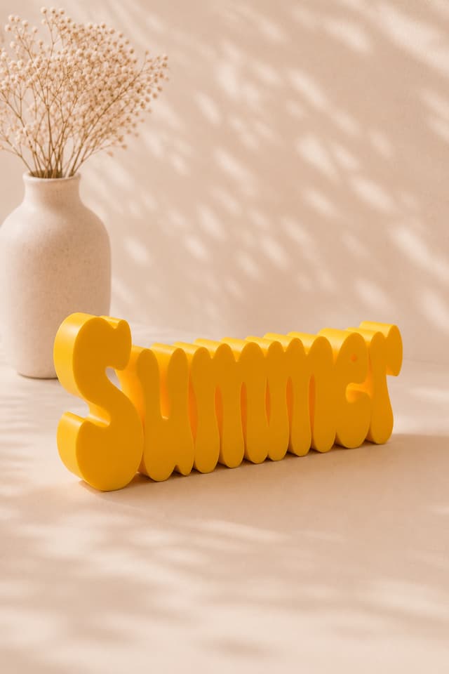 Schriftzug "Summer"